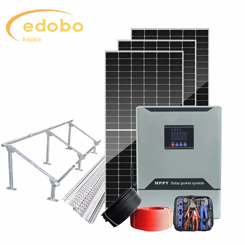 Fuldt solpanelsystem