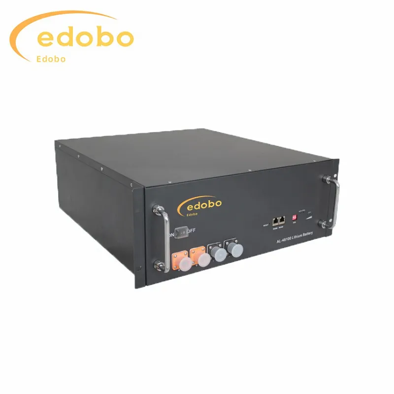 Rackmonteret batteri