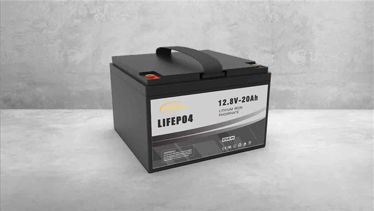 24v Lithium Ion batteri 12,8v 20ah