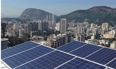 Brasiliens solkapacitet overgår 55GW og bliver den næststørste energikilde