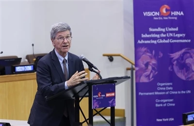 Jeffrey Sachs går ind for FN-reform, multilateralisme i New Era Lecture Hall ...