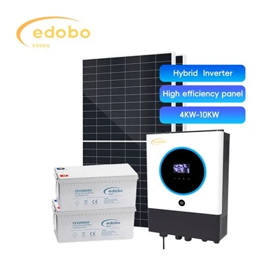 4kw 10kw hybrid inverter med solcellebatteriopladning