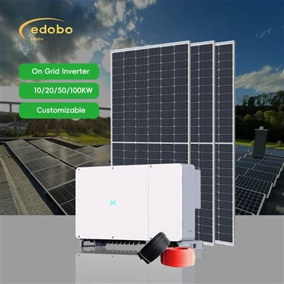 50 kW på net solenergisystemkomponenter
