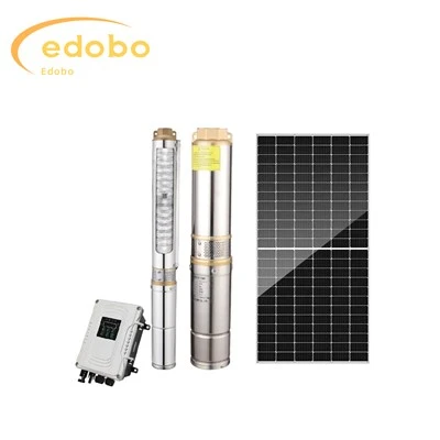 Edobo Solar Deep Well Solar Water Pump til gården