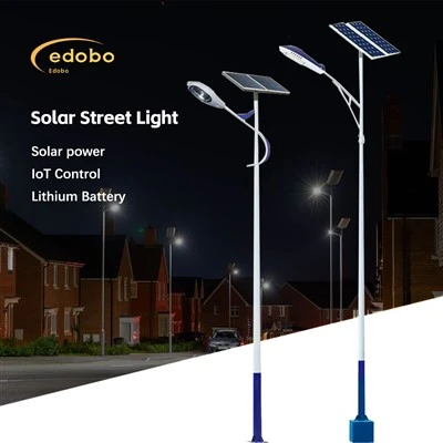 Edobo Solar Powered Gadebelysning med Lithium Batteri